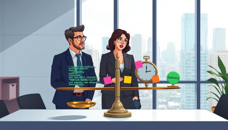 balancing quality and delivery pressure